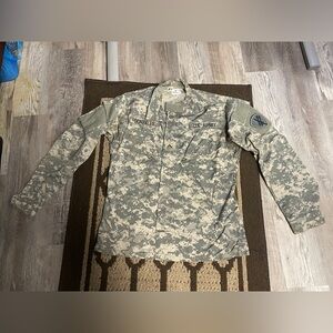 US Army Combat Uniform Coat Small Long Camo NATO Size: 8090/8494